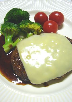 てりやきチーズハンバーグ（丸新本家）-レシピのメイン写真