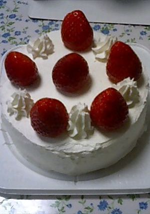 ちっちゃなデコレーションケーキ-レシピのメイン写真