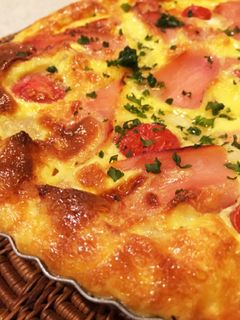 キノコと生ハムのキッシュ-レシピのメイン写真