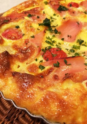 キノコと生ハムのキッシュ-レシピのメイン写真