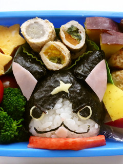 簡単!妖怪ウォッチキャラ弁フユニャン♪-レシピのメイン写真