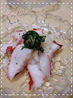 冷やしてどうぞのタコのマリネ-レシピのメイン写真