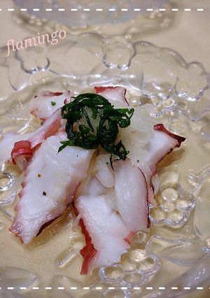 冷やしてどうぞのタコのマリネ-レシピのメイン写真