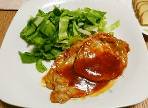 豚スライスで♪お手軽ポークチャップ☆-レシピのメイン写真