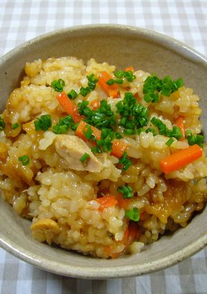 金山寺味噌とツナの炊き込みご飯　丸新本家-レシピのメイン写真
