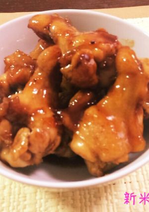 手羽元のマーマレード煮-レシピのメイン写真
