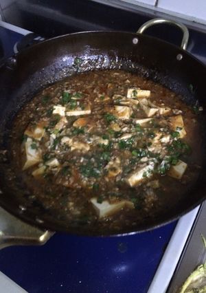 ピリ辛黒麻婆豆腐-レシピのメイン写真