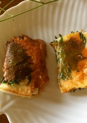お弁当にも♬はんぺんの青じそチーズ焼き-レシピのメイン写真