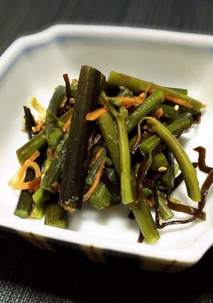 わらびの浅漬け-レシピのメイン写真