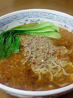 簡単!手軽に。。美味しいぃ~♪坦々麺-レシピのメイン写真