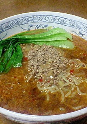 簡単!手軽に。。美味しいぃ~♪坦々麺-レシピのメイン写真