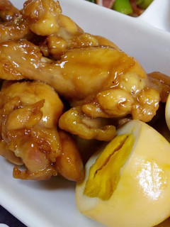 お酢で柔らか♡鶏手羽の甘辛煮-レシピのメイン写真