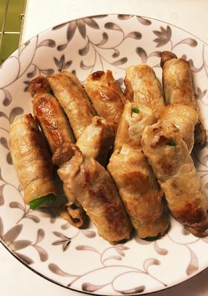 豚肉ロース薄切り ちくわ巻き-レシピのメイン写真