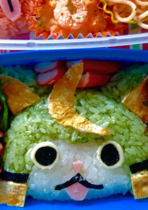 妖怪ウォッチ☆ブシニャン キャラ弁-レシピのメイン写真