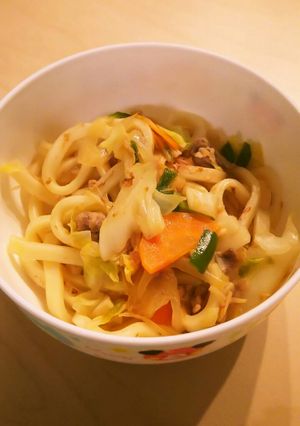 決め手は鰹節‼ヘルシー焼きうどん-レシピのメイン写真