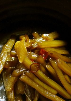 伽羅蕗煮　にんにく唐辛子-レシピのメイン写真
