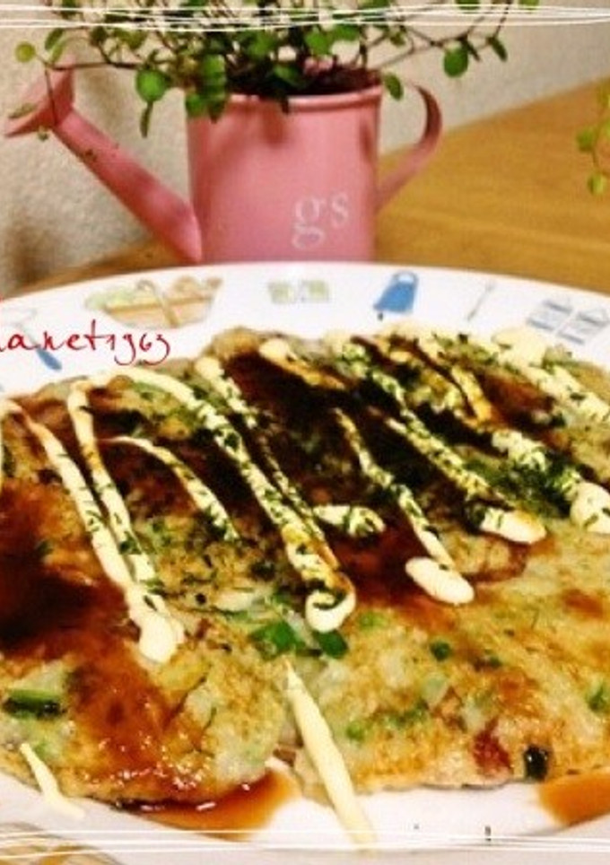 具だくさん山芋とろとろ焼き-レシピのメイン写真