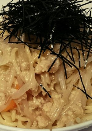 そぼろパスタ-レシピのメイン写真