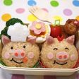 カンナ君&ハナちゃんおにぎり弁当