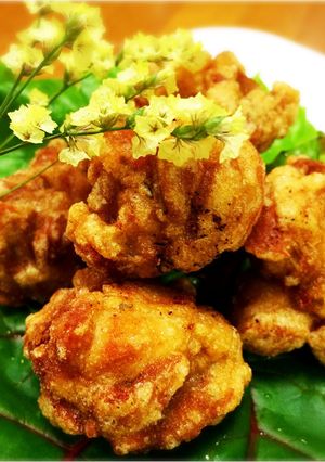 やわらか鶏むね肉★アヒージョ風★から揚げ-レシピのメイン写真