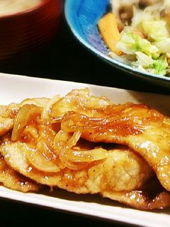 美味しい豚の生姜焼き♪-レシピのメイン写真