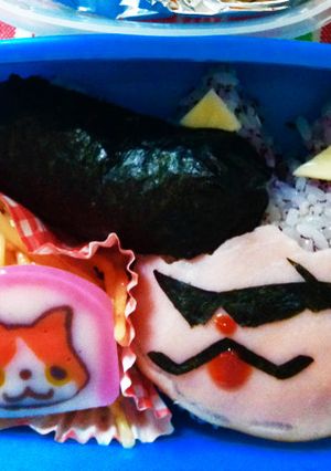 妖怪ウォッチ☆ワルニャン キャラ弁-レシピのメイン写真