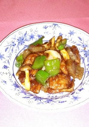 豚レバーとコンニャクのジンギスカン風炒め-レシピのメイン写真