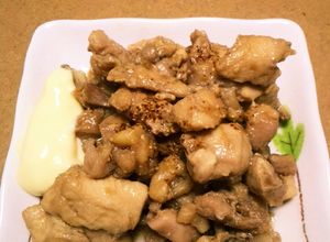 レンチン！鶏こま切れの麺つゆ生姜煮。-レシピのメイン写真