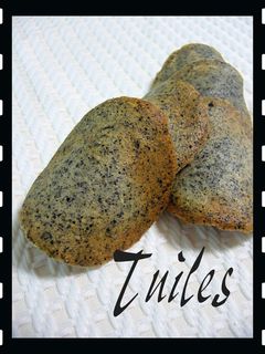 ☰黒ごまのTuiles☰-レシピのメイン写真