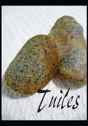 ☰黒ごまのTuiles☰-レシピのメイン写真