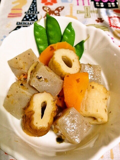 こんにゃくちくわにんじん煮-レシピのメイン写真