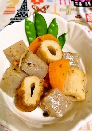 こんにゃくちくわにんじん煮-レシピのメイン写真