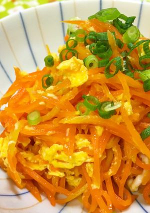10分で簡単♡人参しりしり〜常備菜◎〜-レシピのメイン写真
