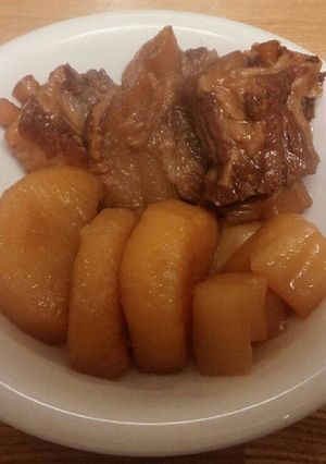 パイカ（豚バラ軟骨）と大根の煮物-レシピのメイン写真