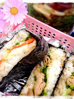 おにぎらずにも☆のりが簡単に噛み切れる♡-レシピのメイン写真