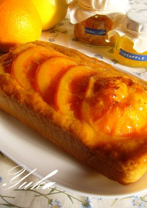 ❖オレンジのシロップ煮で、バターケーキ❖-レシピのメイン写真
