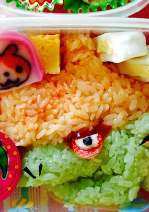 妖怪ウォッチ☆グレるりん キャラ弁-レシピのメイン写真