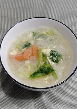 カブと春雨の中華風スープ-レシピのメイン写真