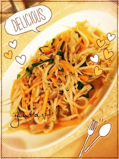 舞茸しめじともやしの野菜炒め-レシピのメイン写真