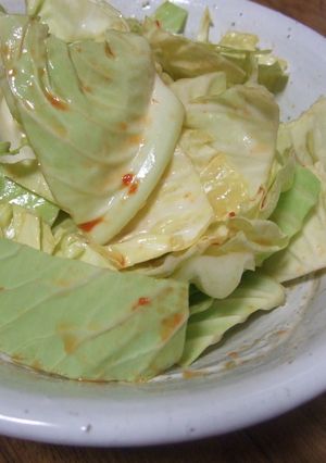 簡単♪シンプル♪キャベツのおつまみ-レシピのメイン写真