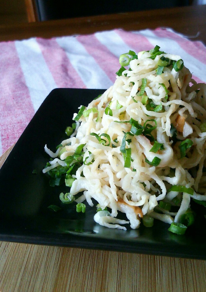 切干大根とちくわの塩ゴマ油和え☆-レシピのメイン写真