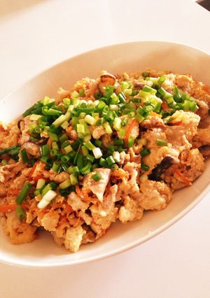 ご飯がすすむ麺つゆで簡単!甘辛炒り豆腐-レシピのメイン写真