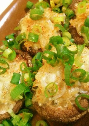 トースターで！椎茸としらすのおつまみ☆-レシピのメイン写真