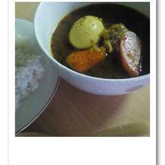 รูปของ 　*市販ルーで作る簡単スープカレー*