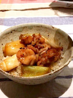 ♡鶏胸肉と長ネギでこってり焼き鳥丼-レシピのメイン写真