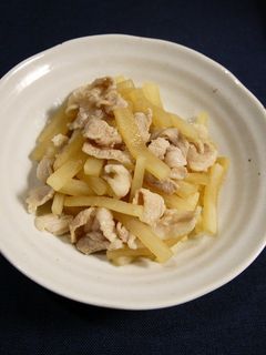 ダイエット!豚しゃぶ大根炒め-レシピのメイン写真