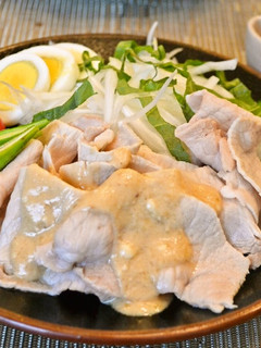 ヨーグルトごまだれ 冷しゃぶに最高~!-レシピのメイン写真