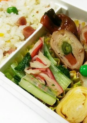 お弁当に菜っ葉のマヨ炒め-レシピのメイン写真