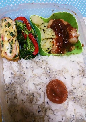 高校球児男子弁当！！⑭-レシピのメイン写真