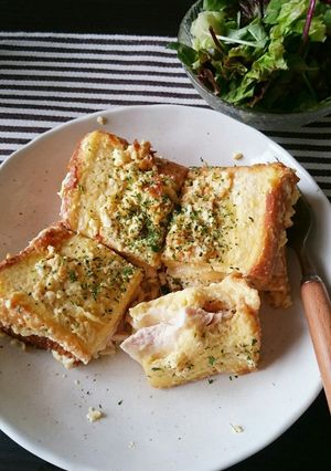鳥むね肉のふんわりフレンチトースト-レシピのメイン写真